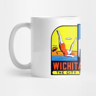 Vintage Wichita Falls Texas Mug